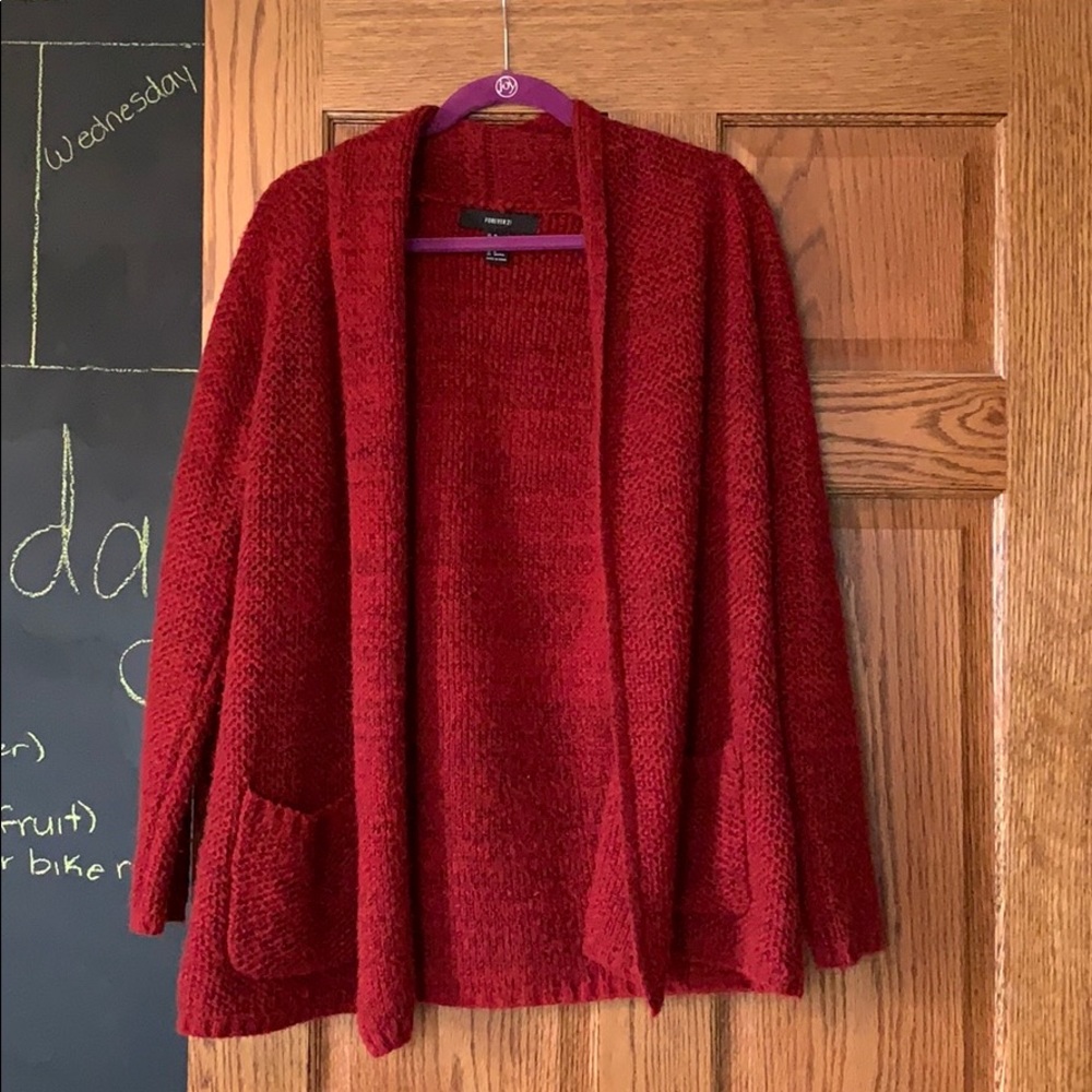 Knit cardigan